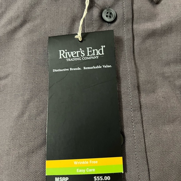 River’s End Trading Company Size medium button down new with tags - Picture 5 of 7